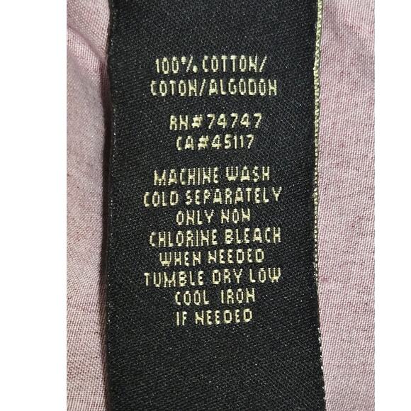 RedHead Maroon Long Sleeve Button Down Shirt XL - Picture 4 of 7